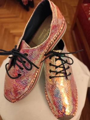 Joy & Mario Los Angeles espadrilles new, multicolor, size 40