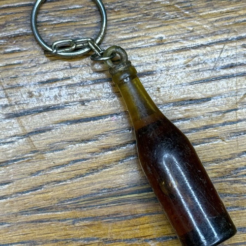 Miniature Bottle Keychain used