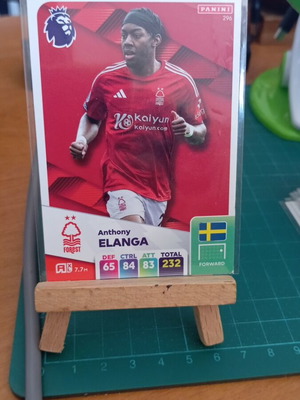 Panini Adrenalyn XL Premier League 2025 Anthony Elanga card like new
