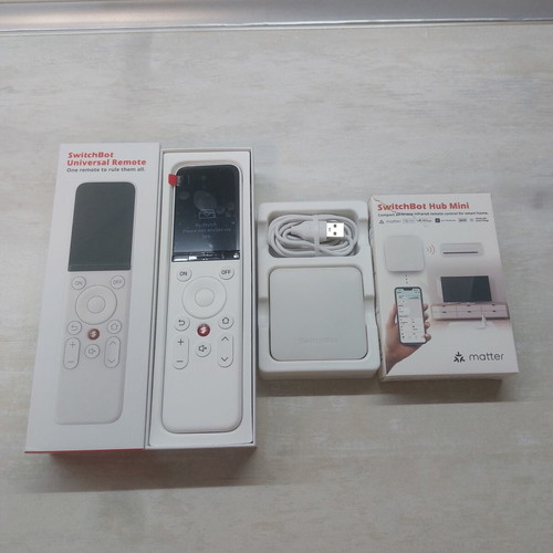 SwitchBot Universal Remote and Hub Mini new smart home kit with Matter