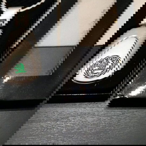 Μπρελόκ Skoda μεταλλικό νέο με κουτί ασημί