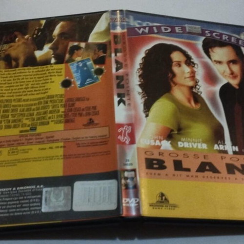 Grosse Pointe Blank DVD movie like new with Greek subtitles