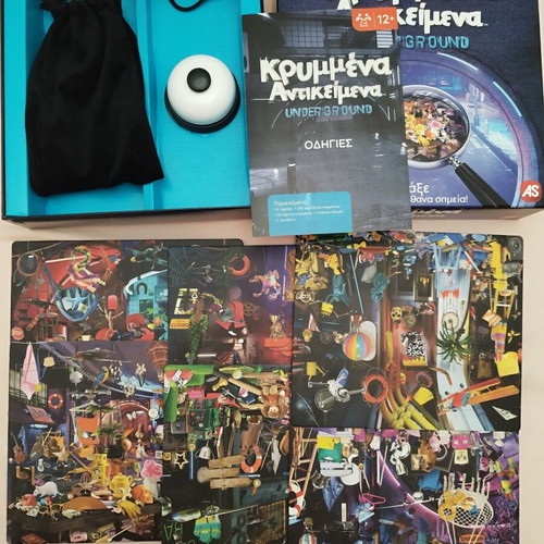 Hidden Objects Underground board game like new
