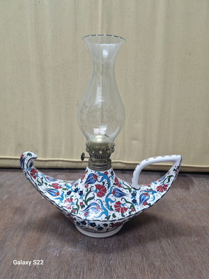 Lamp with wick lantern new