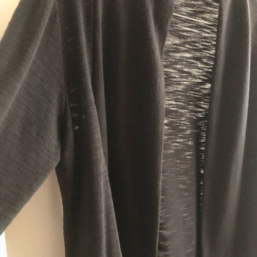 Billy Sabbado asymmetrical black cardigan S like new