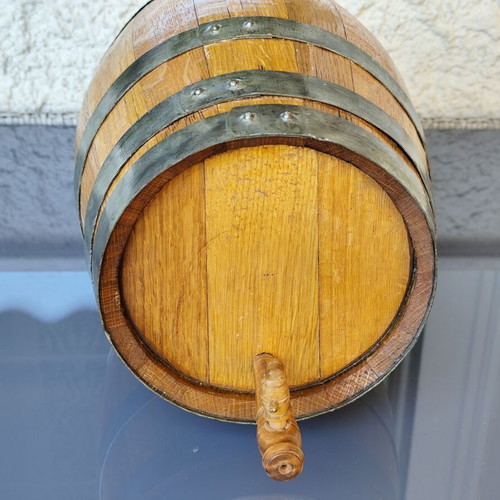 Handmade wooden barrel 12 liters new with tap