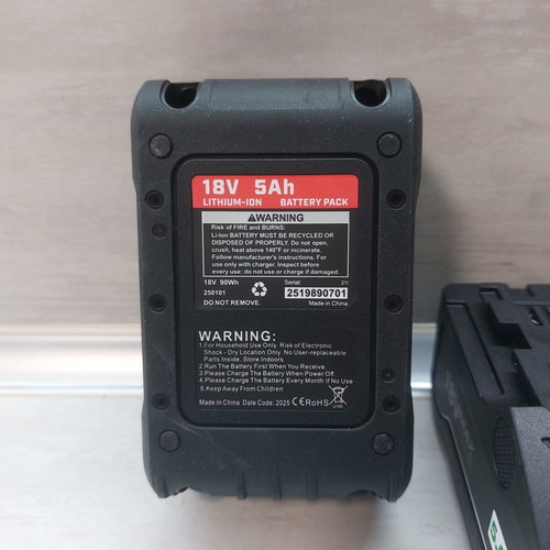 Battery pack 18V 5Ah new, set of 2 for Metabo tools