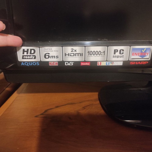 Sharp TV like new with decoder, USB port and HDMI connection