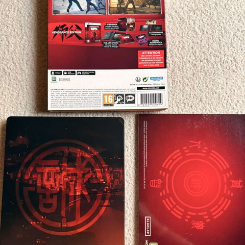 Sifu Vengeance Edition PS5 game with steelbook and art book