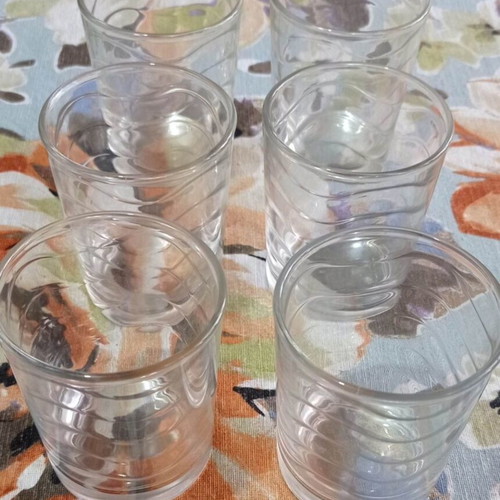 Set of 6 small rakia glasses