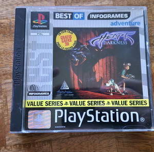 PS1 HEARTH OF DARKNESS