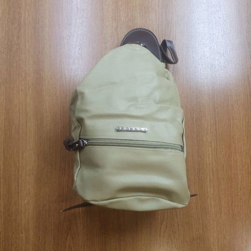 Handbag and backpack new, beige