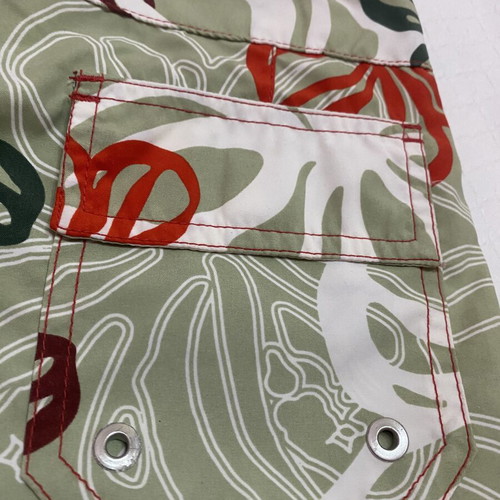 Board shorts floral Hawaiian style, used, size M