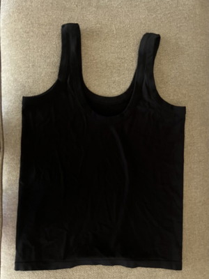 Alexander Wang Ribbed Tank Top, black, medium