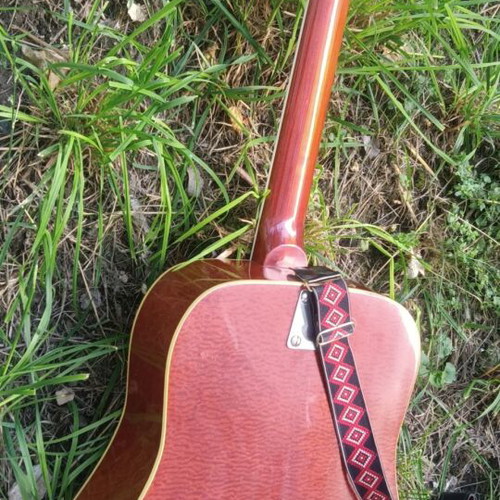ECO Italia 12-String Guitar like new with decorated strap