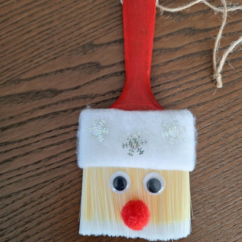 Set of handmade Christmas ornaments 3 pieces for tree new