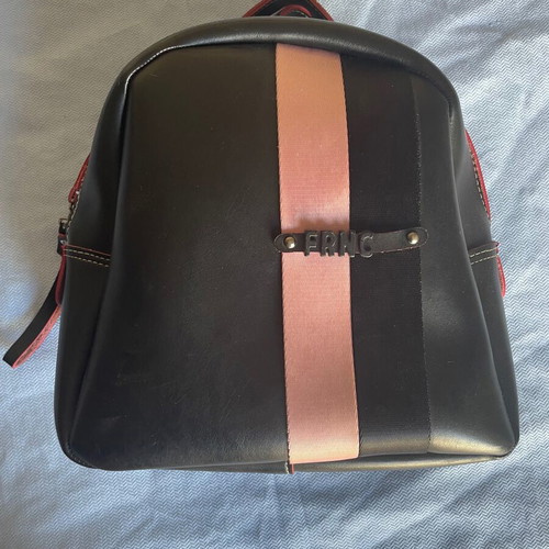 FRNC backpack bag like new, black and pink