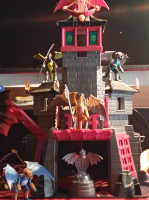 Playmobil Dragon Castle like new, ready assembled