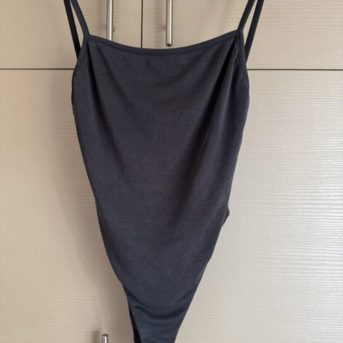 Nadia Rapti bodysuit black with open back like new