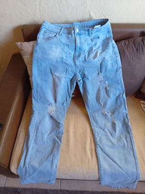 Unisex blue jeans pants, size M / 38 / 10