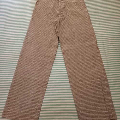French Connection men's pants like new, striped cotton linen blend