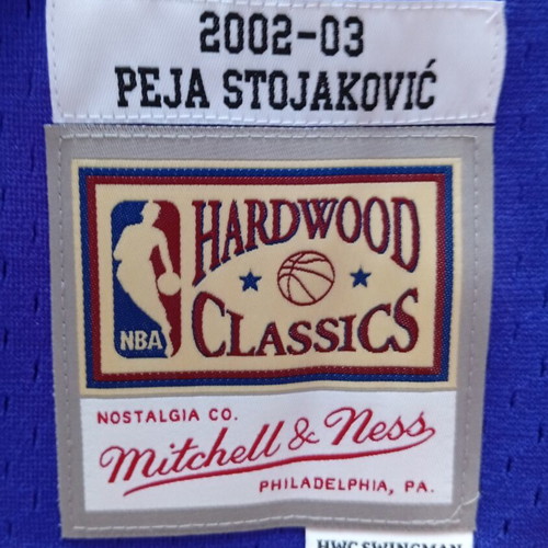 Authentic Sacramento Kings Peja Stojakovic jersey XL new