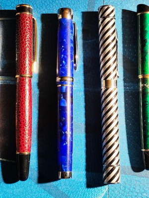 DeAgostini Fountain Pen Collection 2006 used, 21 pens