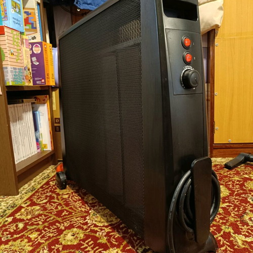 Kerosun Mica Krmc-25 2500w Floor Space Heater with Thermostat