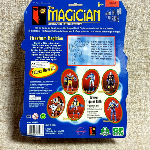 The Magician Firestorm Magician action figure GP Toys