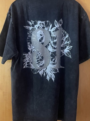 Guess plus size t-shirt new, dark gray, 100% cotton, size L