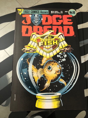 Judge Dredd#10 Quality Comics 1983 new, 1st American edition