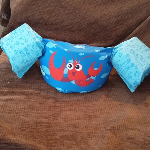 Sevylor Puddle Jumper Kids Life Jacket with Arm Bands Lobster Design new