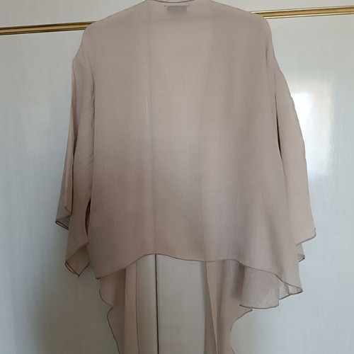 Celestino beige kimono sleeve cardigan, lightweight, size L