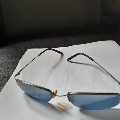 Mont Blanc Authentic Sunglasses New Italian with Blue Lens