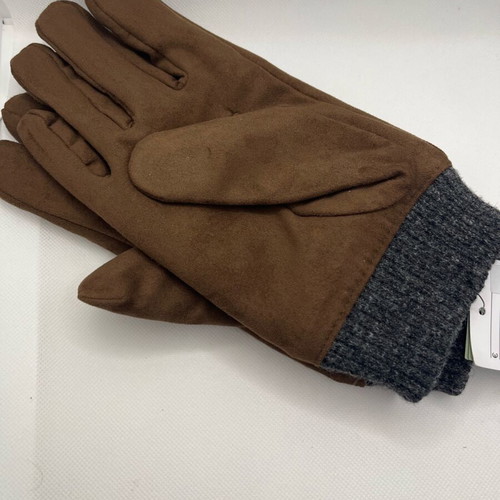 Velvet men’s gloves new, size L/XL, brown H&M