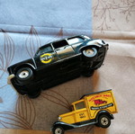 Μεταλλικά αυτοκίνητα μεταχειρισμένα Corgi Austin London taxi και Matchbox Series Model A Ford van