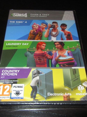 The Sims 4 Clean and Cozy PC code σε κουτί καινούργιο σφραγισμένο