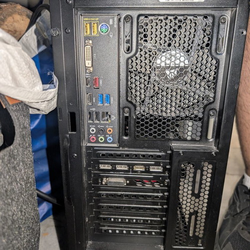Gaming PC MSI NVIDIA GTX1060 i7-7700K 16GB DDR4 1000W PSU Platinum AIO DVD Optical Drive like new