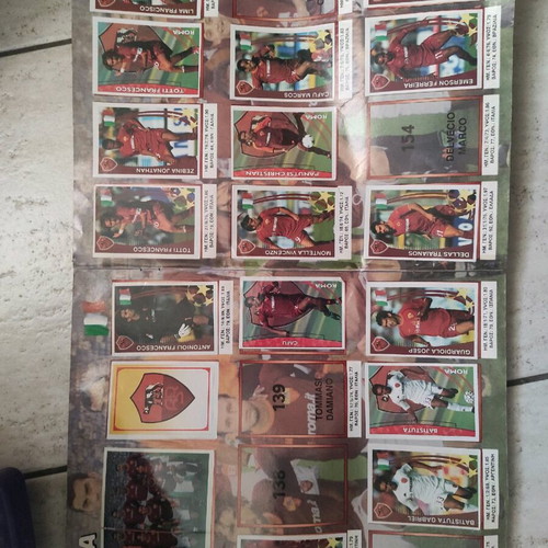 Stickers Europe's champions used sticker album