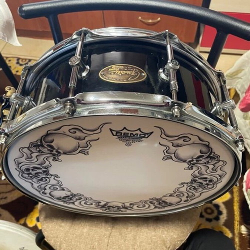 Gabriel Snare 14x5.5 Like New with 10 Lugs and New Skins