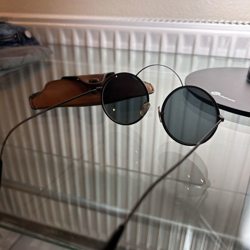 Vintage sunglasses like new, black, 40 years old
