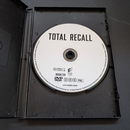 Total Recall DVD used, rental edition with Greek subtitles