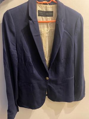 Navy Zara jacket size M like new