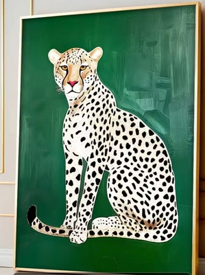 Canvas print 40×60 cm leopard new without frame