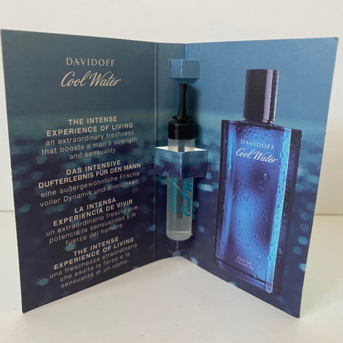 Cool Water by Davidoff perfume sample new, 1 ml