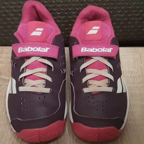 Babolat All Court tennis shoes for girls size 34 with unicorn