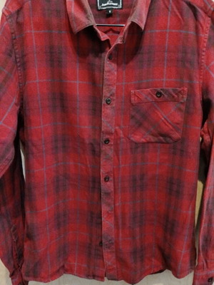John Partridge Checkered Warm Shirt Small-Medium Like New