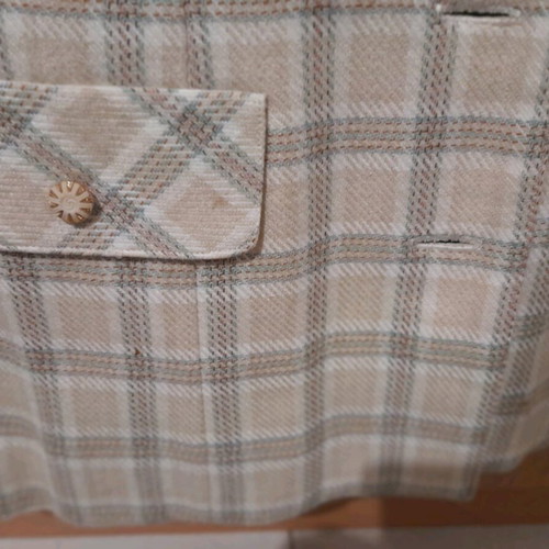 Checked suit like new, size M / 38 / 10