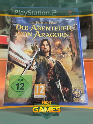 The Lord of the Rings The Adventures of Aragorn PS2 game like new