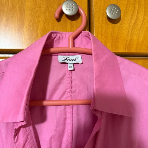 Forel cotton women's shirt like new, size M/L, pink